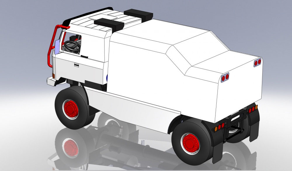 Tatra rally truck (Plná velikost v novém okně) Tatra rally truck