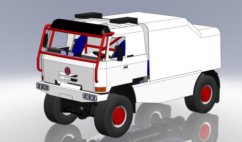 Tatra rally truck