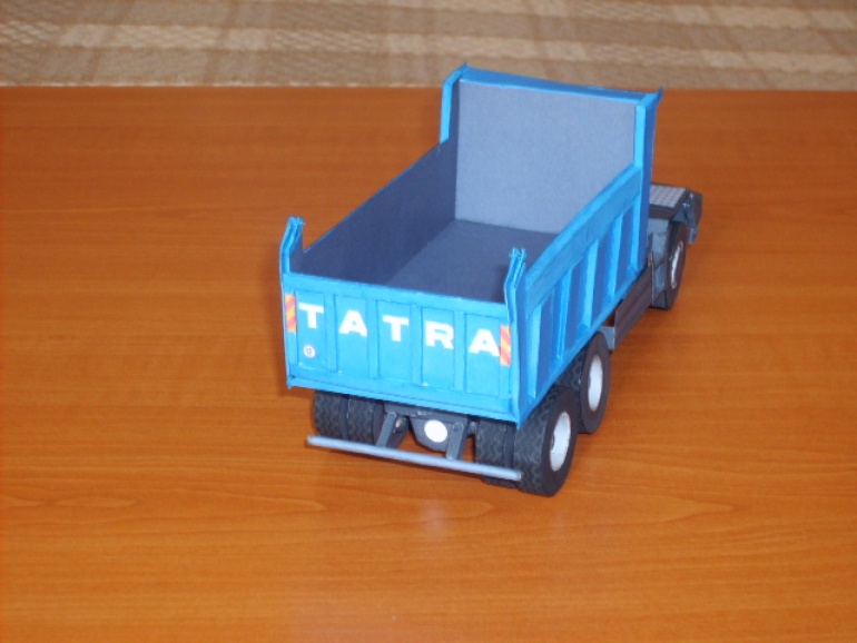 TATRA T 163 JAMAL - TEŽKY JEDNOSTRANNÝ SKLAPAČ (Plná velikost v novém okně) TATRA T 163 JAMAL - TEŽKY JEDNOSTRANNÝ SKLAPAČ