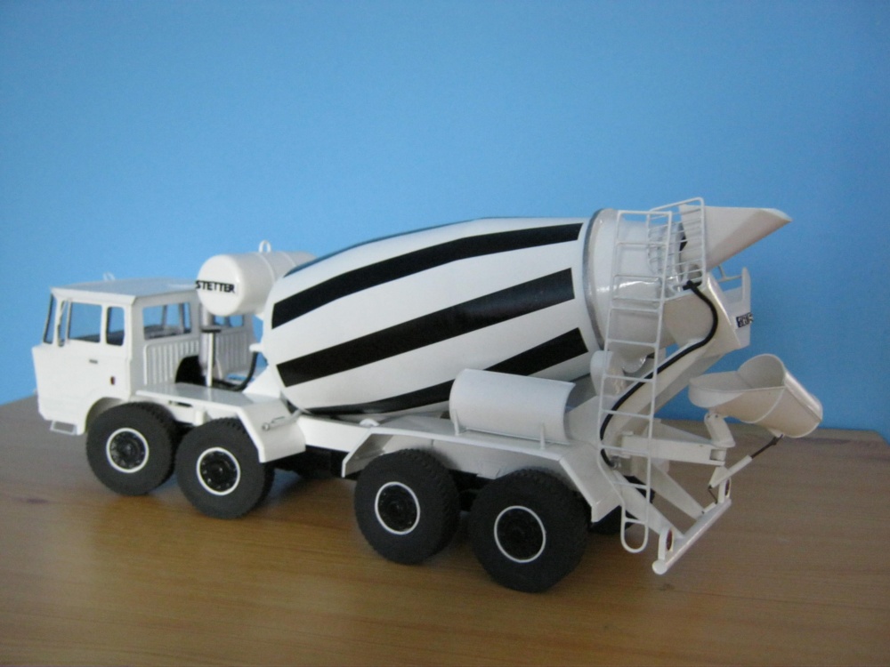 Tatra T813 Stetter-domíchávač betonu (Plná velikost v novém okně) Tatra T813 Stetter-domíchávač betonu
