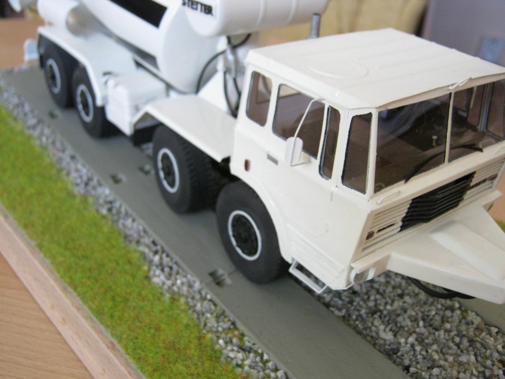 Tatra T813 Stetter-domíchávač betonu (Plná velikost v novém okně) Tatra T813 Stetter-domíchávač betonu