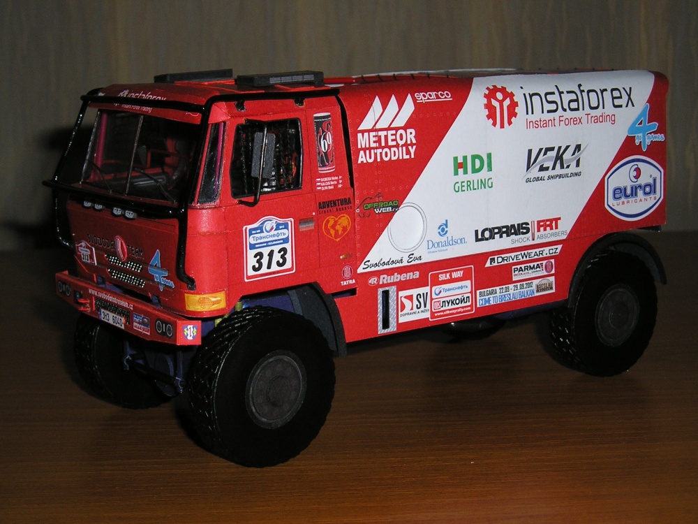 TATRA T815 4x4 DAKAR, SVOBODA TEAM, SWR 2012 (Plná velikost v novém okně) TATRA T815 4x4 DAKAR, SVOBODA TEAM, SWR 2012