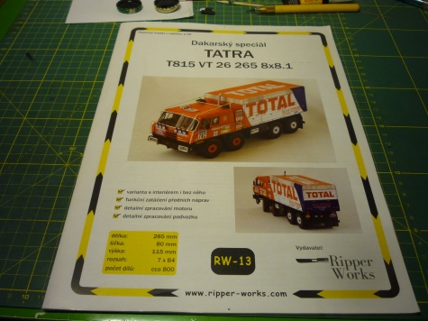TATRA VT 8X8 TOTAL DAKAR 88 TATRA VT 8X8 TOTAL DAKAR 88