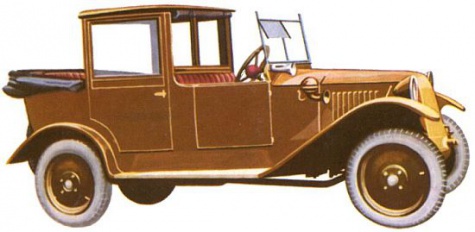 Tatra 11 - landaulet Tatra 11 - landaulet