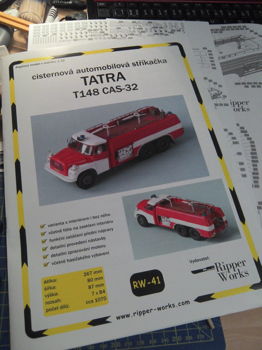 Tatra 148 CAS 32 (Plná velikost v novém okně) Tatra 148 CAS 32