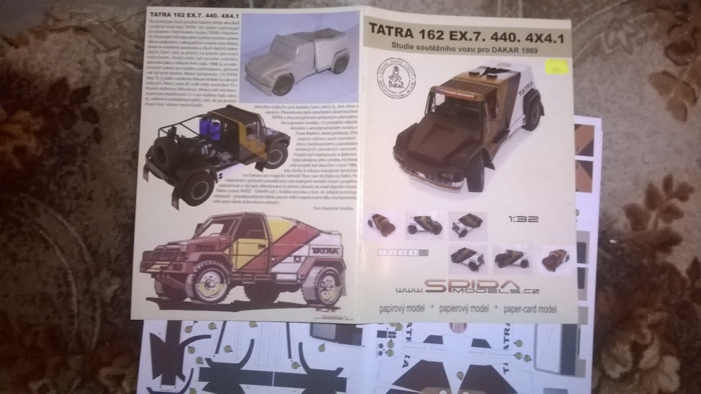 Tatra 162 EX.7. 440. 4X4.1 (Plná velikost v novém okně) Tatra 162 EX.7. 440. 4X4.1