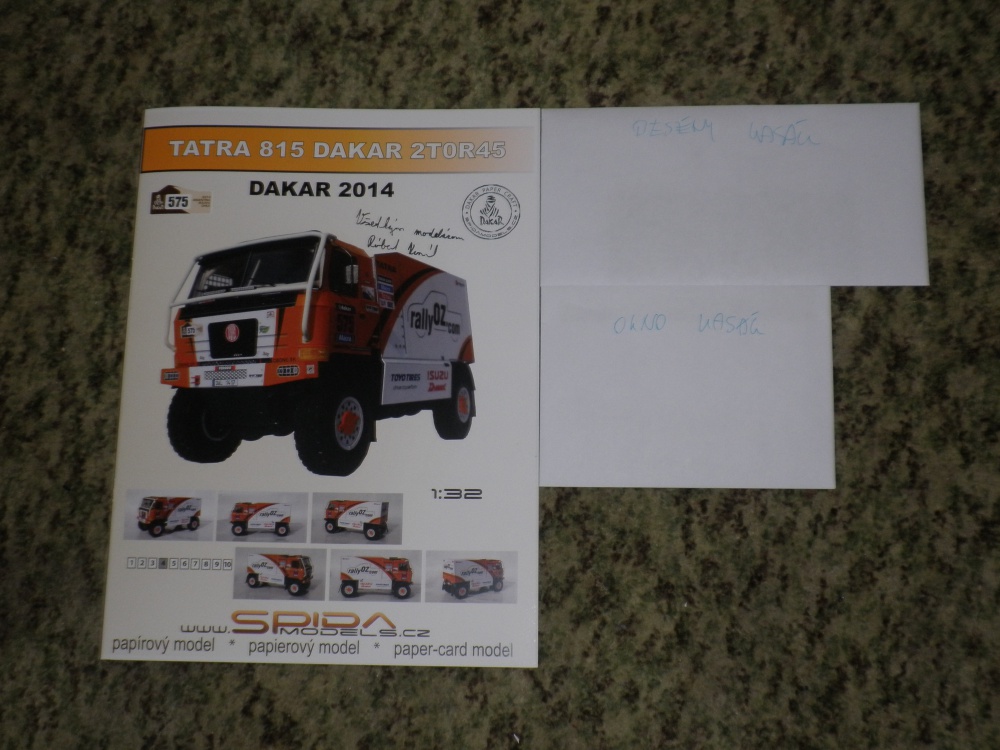Tatra 815 2T0R45 Dakar 2014 (Plná velikost v novém okně) Tatra 815 2T0R45 Dakar 2014