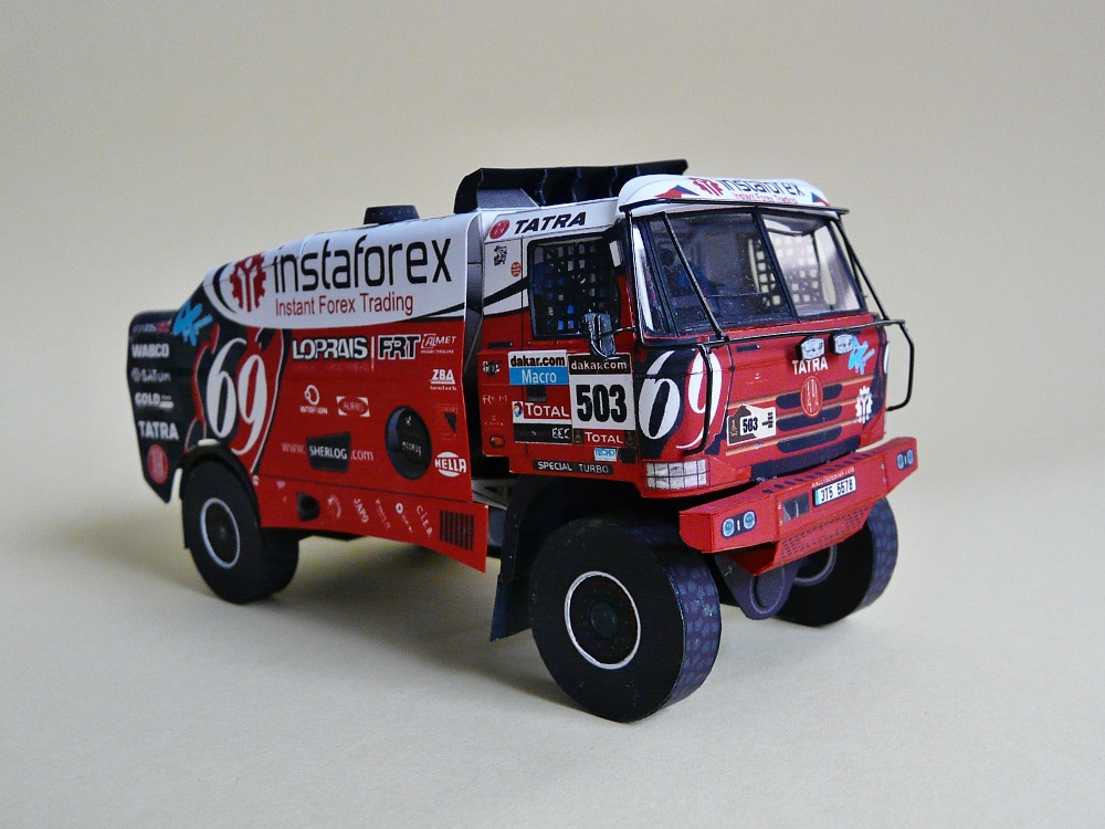 Tatra 815-2 Z0 R45 12.400 4x4.1 - Loprais Team Dakar 2013 (Plná velikost v novém okně) Tatra 815-2 Z0 R45 12.400 4x4.1 - Loprais Team Dakar 2013