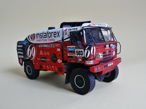 Tatra 815-2 Z0 R45 12.400 4x4.1 - Loprais Team Dakar 2013 Tatra 815-2 Z0 R45 12.400 4x4.1 - Loprais Team Dakar 2013
