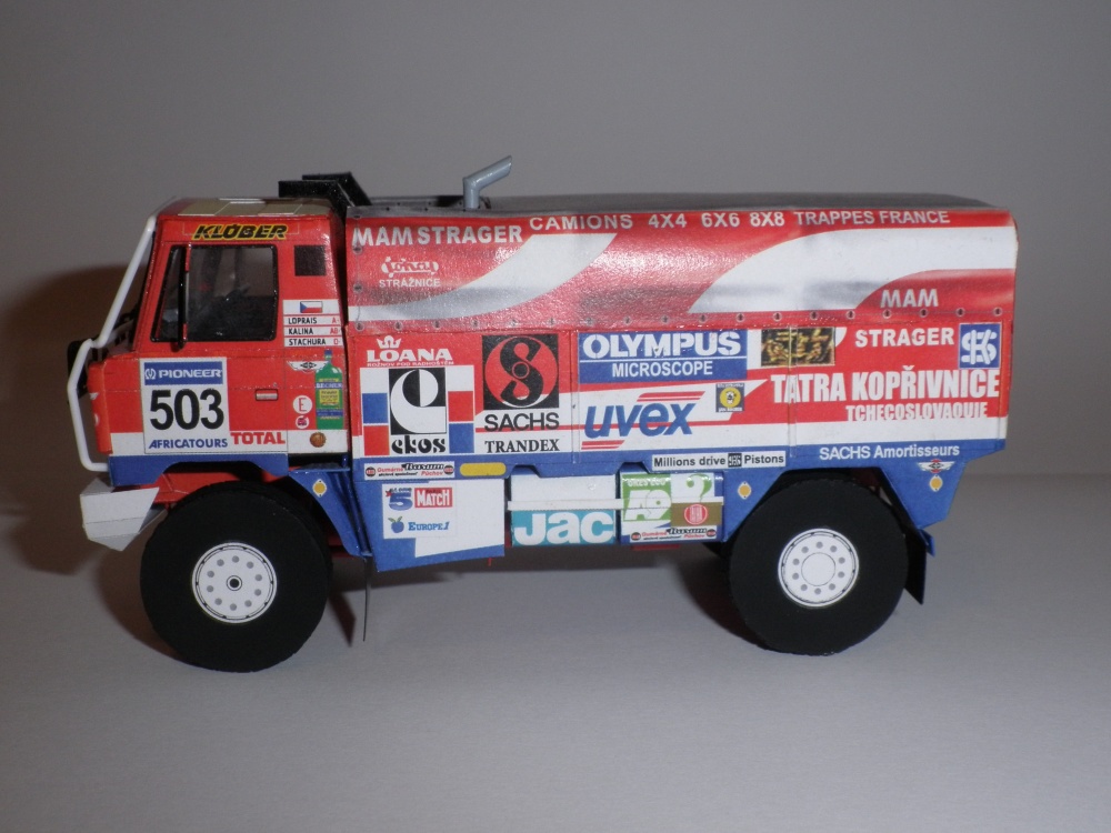 Tatra 815 4x4 Dakar 1991 (Plná velikost v novém okně) Tatra 815 4x4 Dakar 1991