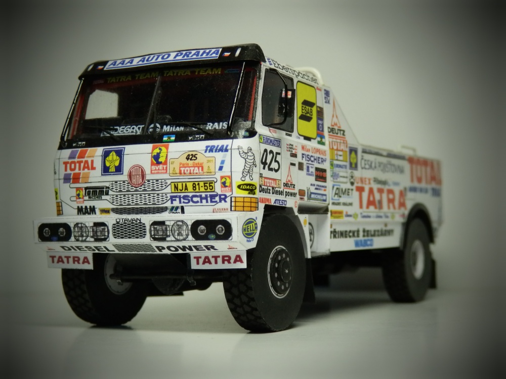 Tatra 815 4x4 Karel Loprais 2001 (Pln� velikost v nov�m okn�) Tatra 815 4x4 Karel Loprais 2001