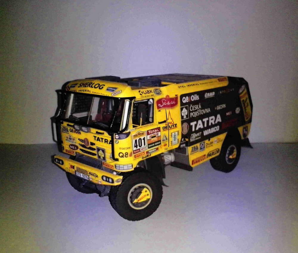 Tatra 815 4x4 Loprais Tatra Team (Plná velikost v novém okně) Tatra 815 4x4 Loprais Tatra Team