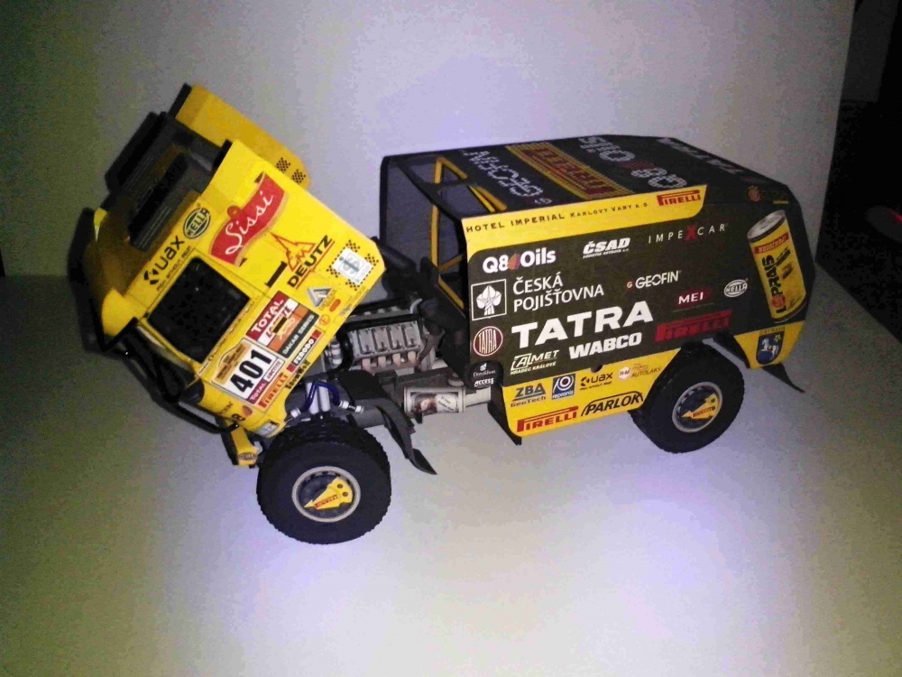 Tatra 815 4x4 Loprais Tatra Team (Plná velikost v novém okně) Tatra 815 4x4 Loprais Tatra Team