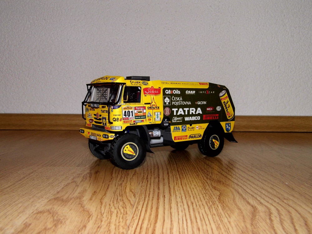 Tatra 815 4x4 Loprais Tatra Team (Plná velikost v novém okně) Tatra 815 4x4 Loprais Tatra Team