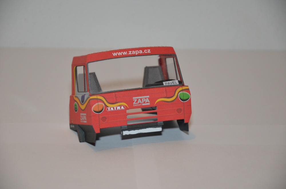 Tatra 815 autodomíchávač ZAPA (Plná velikost v novém okně) Tatra 815 autodomíchávač ZAPA