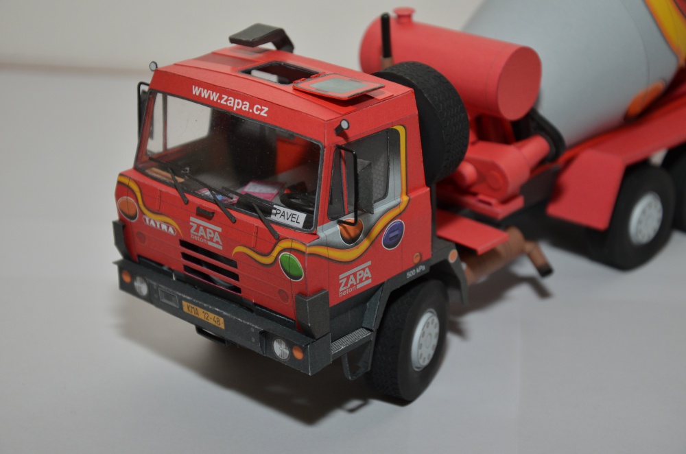 Tatra 815 autodomíchávač ZAPA (Plnďż˝ velikost v novďż˝m oknďż˝) Tatra 815 autodomíchávač ZAPA