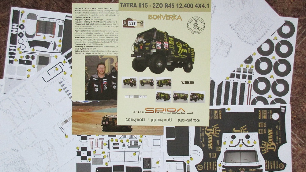 Tatra 815 Bonverka - 2Z0 R45 12.400 4X4.1, Dakar 2012 (Plná velikost v novém okně) Tatra 815 Bonverka - 2Z0 R45 12.400 4X4.1, Dakar 2012