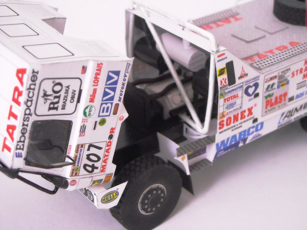 Tatra 815 Dakar 1998 - Blekota (Plná velikost v novém okně) Tatra 815 Dakar 1998 - Blekota