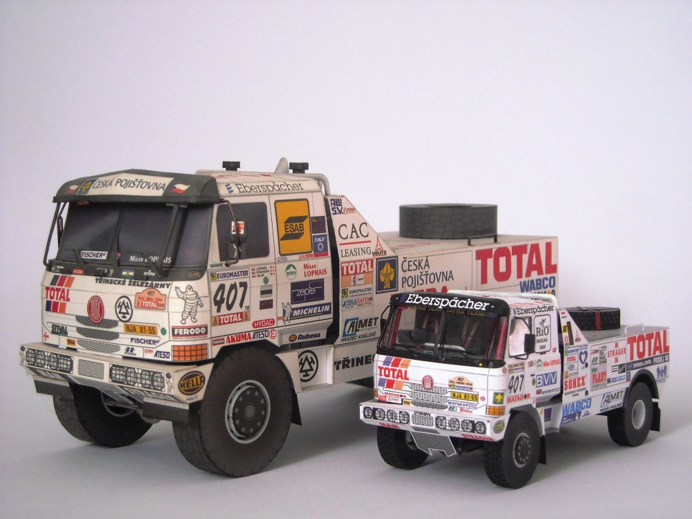 Tatra 815 Dakar 1998 - Blekota