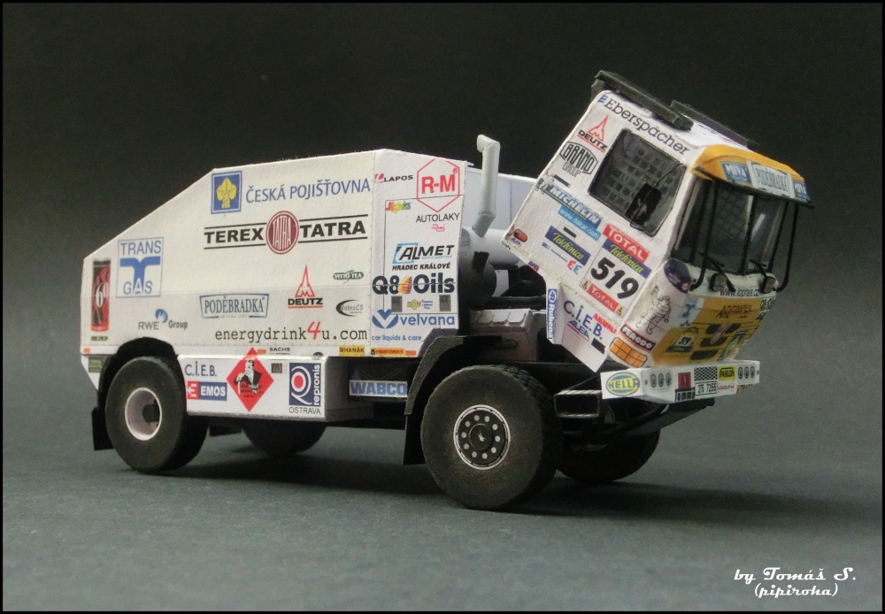 Tatra 815 Puma II, Dakar 2005 (Plná velikost v novém okně) Tatra 815 Puma II, Dakar 2005