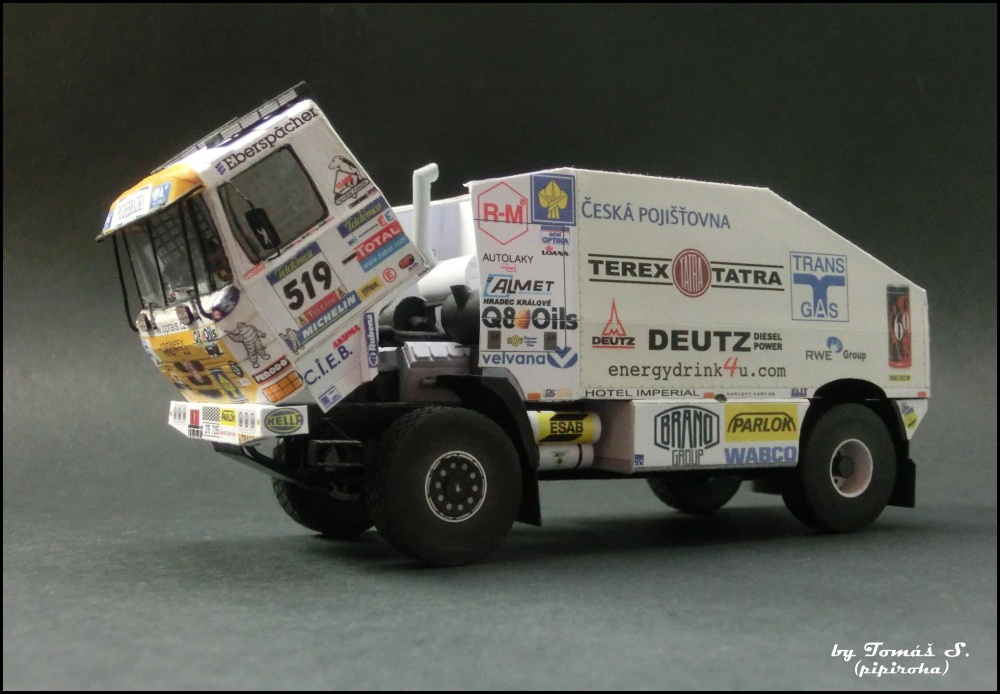 Tatra 815 Puma II, Dakar 2005 (Plná velikost v novém okně) Tatra 815 Puma II, Dakar 2005