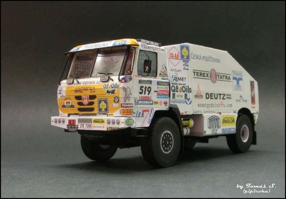 Tatra 815 Puma II, Dakar 2005 (Plná velikost v novém okně) Tatra 815 Puma II, Dakar 2005