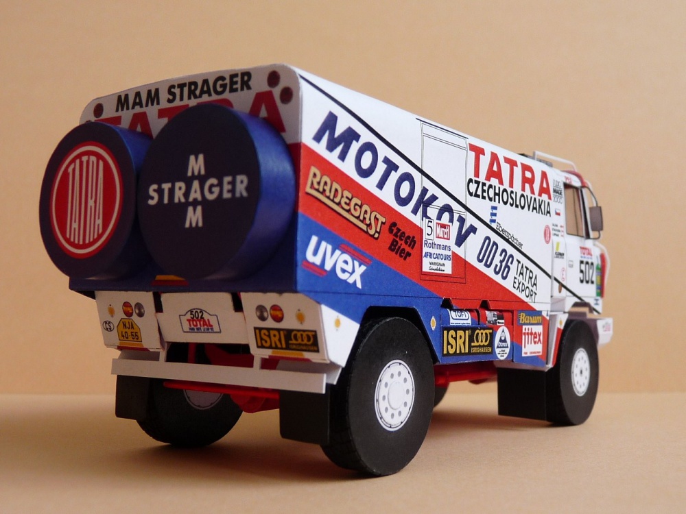 Tatra 815 Rallye 1992 (Plná velikost v novém okně) Tatra 815 Rallye 1992
