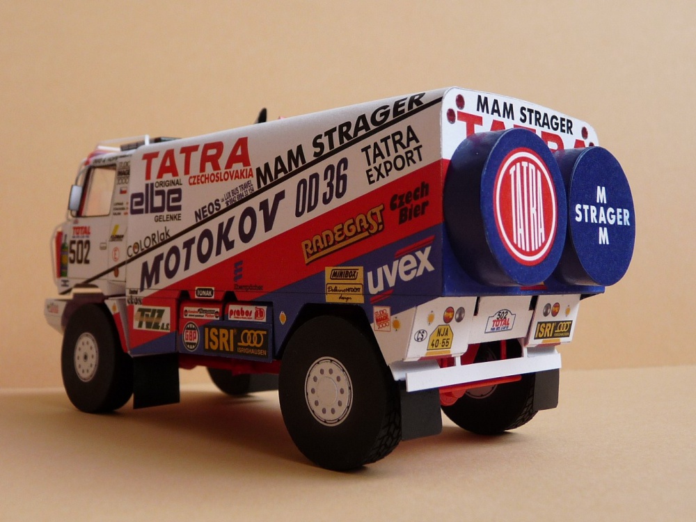 Tatra 815 Rallye 1992 (Plná velikost v novém okně) Tatra 815 Rallye 1992