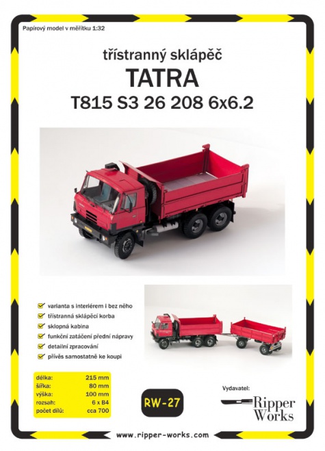 Tatra 815 S3 26 208 6x6.2 Tatra 815 S3 26 208 6x6.2