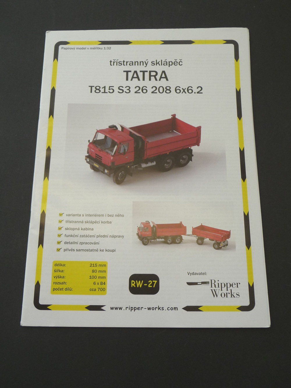 Tatra 815 S3 6x6 (Plná velikost v novém okně) Tatra 815 S3 6x6