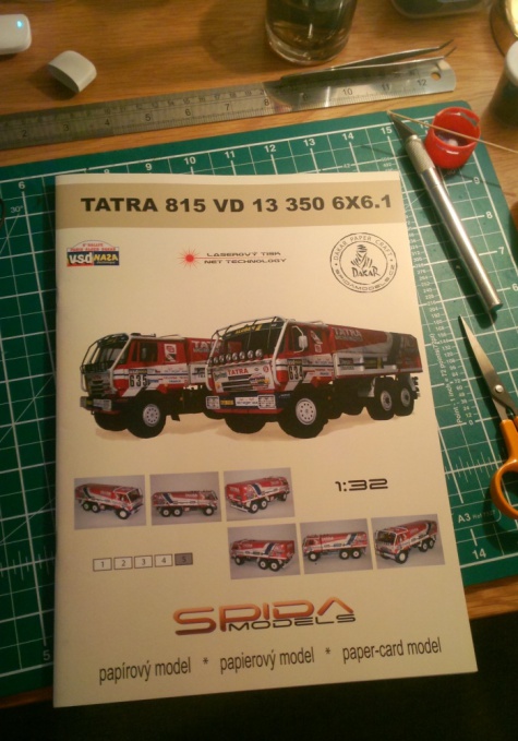 Tatra 815 VD13 350 6x6.1 Dakar 1986