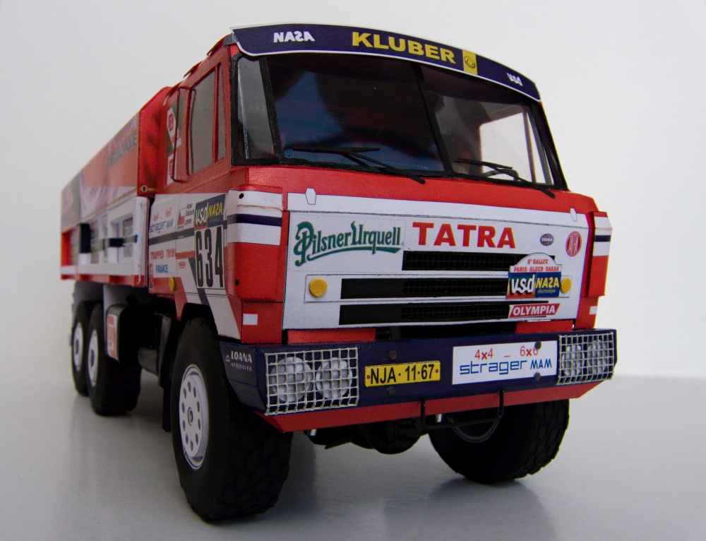 Tatra 815 VD13 350 6x6.1 Dakar 1986 (Plná velikost v novém okně) Tatra 815 VD13 350 6x6.1 Dakar 1986