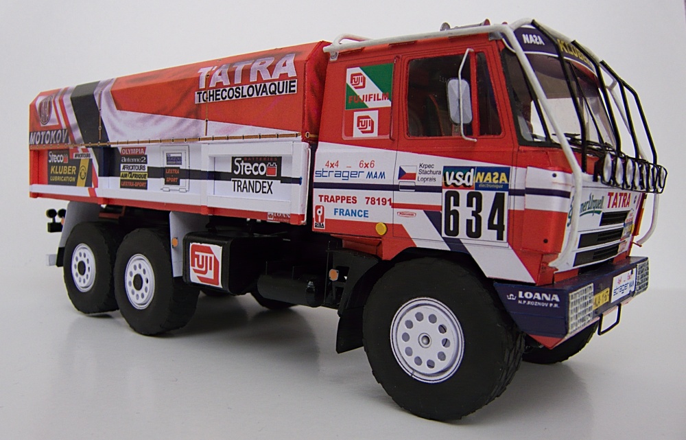 Tatra 815 VD13 350 6x6.1 Dakar 1986 (Plná velikost v novém okně) Tatra 815 VD13 350 6x6.1 Dakar 1986
