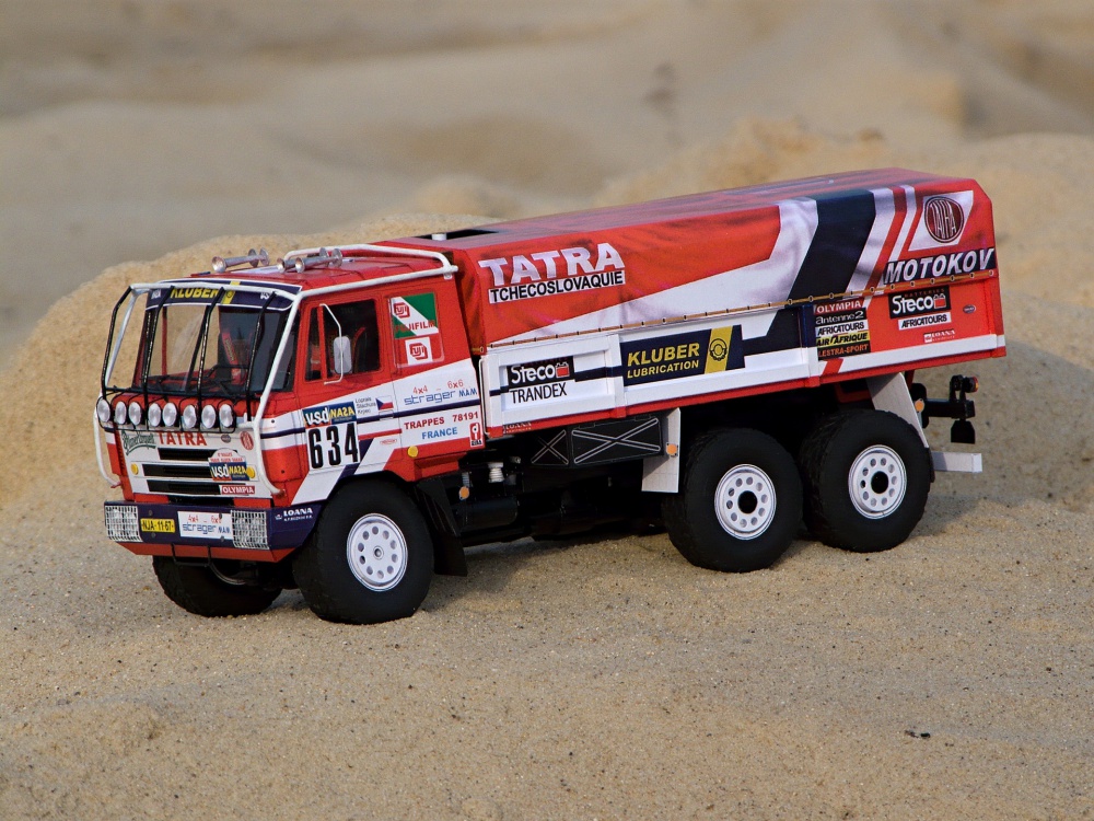 Tatra 815 VD13 350 6x6.1 Dakar 1986 (Pln� velikost v nov�m okn�) Tatra 815 VD13 350 6x6.1 Dakar 1986