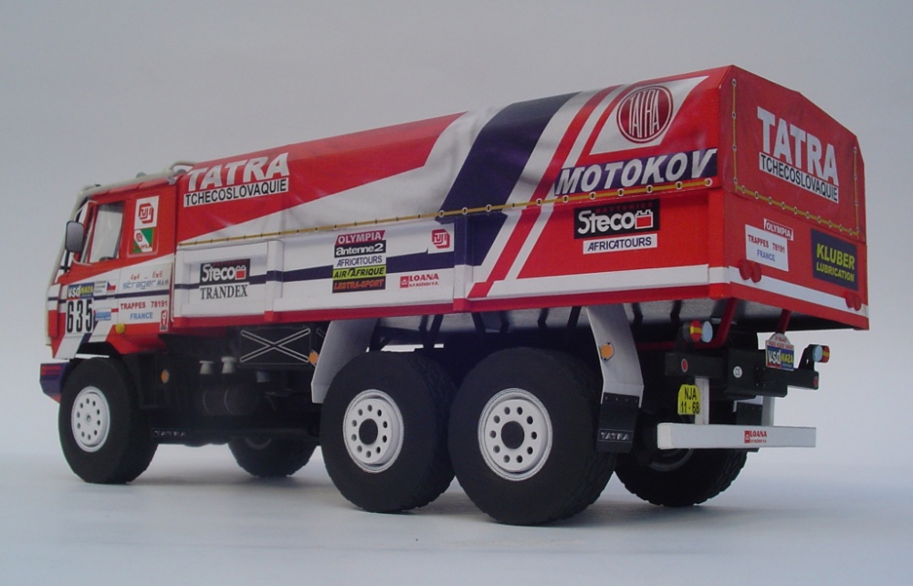 Tatra 815 VD 13 350 6x6.1 (Dakar 1986) (Plná velikost v novém okně) Tatra 815 VD 13 350 6x6.1 (Dakar 1986)