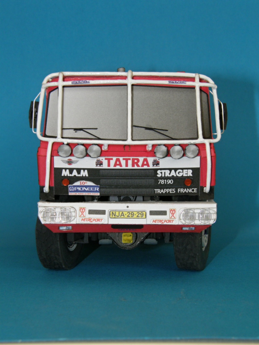 Tatra 815 VD 13 350 6x6 Dakar 1988 (Plná velikost v novém okně) Tatra 815 VD 13 350 6x6 Dakar 1988