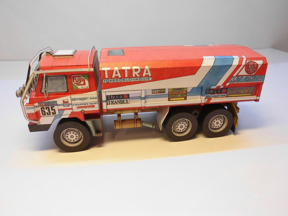 Tatra 815 VE 6x6 Dakar (Plná velikost v novém okně) Tatra 815 VE 6x6 Dakar