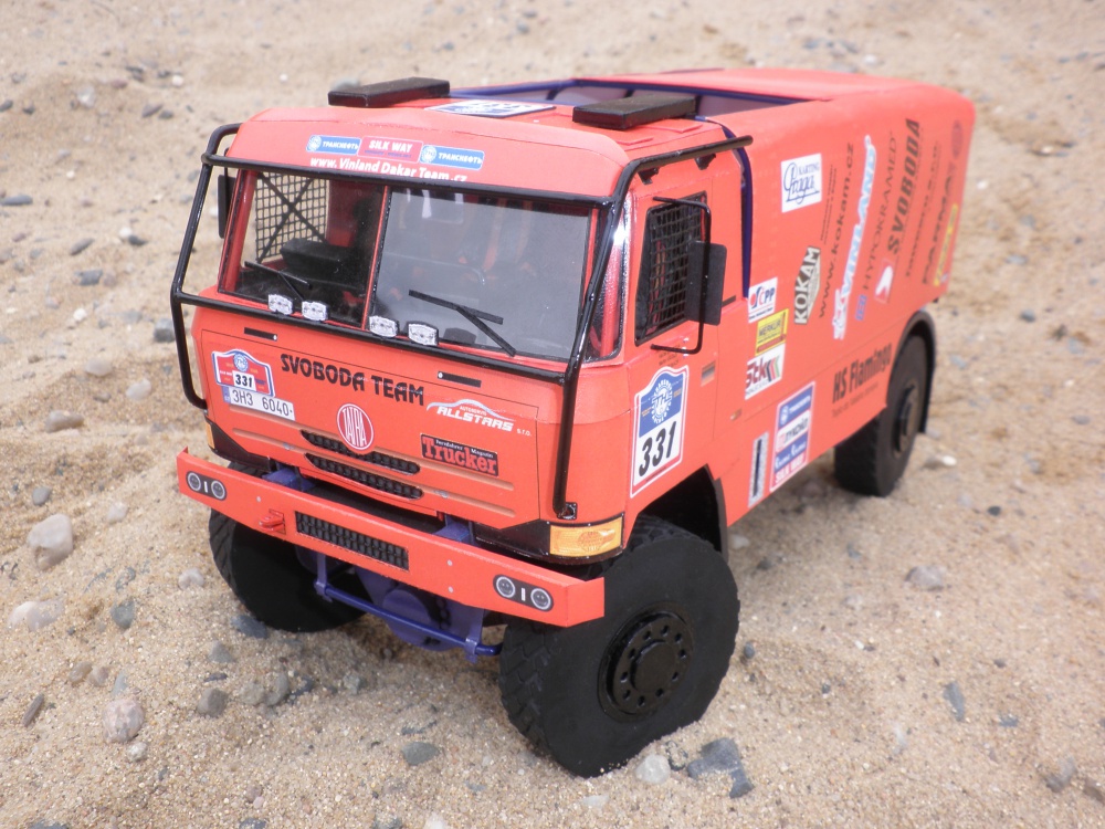 Tatra T 815 4x4 Dakar Silk Way 2011 (Pln� velikost v nov�m okn�) Tatra T 815 4x4 Dakar Silk Way 2011