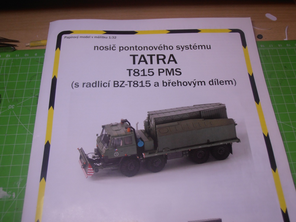Tatra T815 PMS - s radlicí BZ-T815 a břehovým dílem (Plná velikost v novém okně) Tatra T815 PMS - s radlicí BZ-T815 a břehovým dílem