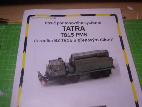 Tatra T815 PMS - s radlicí BZ-T815 a břehovým dílem Tatra T815 PMS - s radlicí BZ-T815 a břehovým dílem