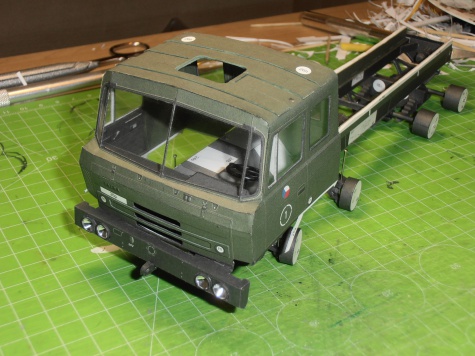 Tatra T815 PMS - s radlicí BZ-T815 a břehovým dílem Tatra T815 PMS - s radlicí BZ-T815 a břehovým dílem