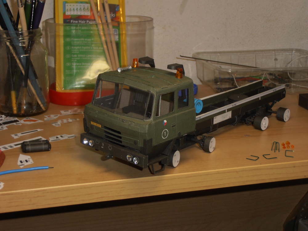 Tatra T815 PMS - s radlic� BZ-T815 a b�ehov�m d�lem 