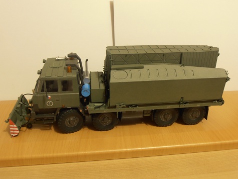 Tatra T815 PMS - s radlicí BZ-T815 a břehovým dílem Tatra T815 PMS - s radlicí BZ-T815 a břehovým dílem