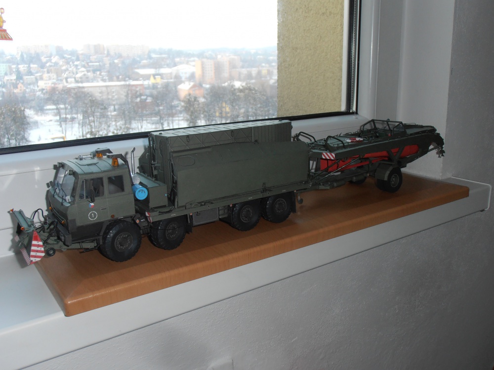 Tatra T815 PMS - s radlicí BZ-T815 a břehovým dílem (Plná velikost v novém okně) Tatra T815 PMS - s radlicí BZ-T815 a břehovým dílem
