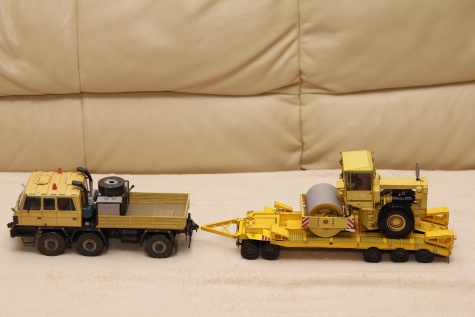 Tatra T815 T 24 265 6x6.1R + Transporta P-50 + Stavostroj VV 100