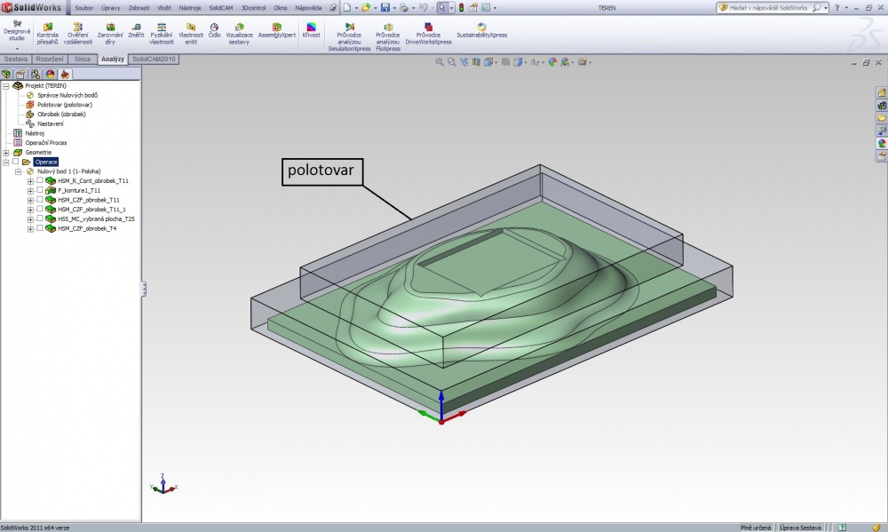 Terén 3D (Plná velikost v novém okně) Terén 3D