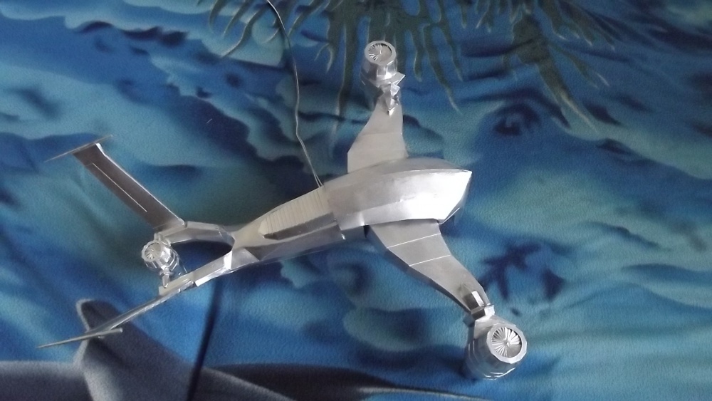 Terminator 3 : Hunter Killer Drone HK 1:? (Pln� velikost v nov�m okn�) Terminator 3 : Hunter Killer Drone HK 1:?
