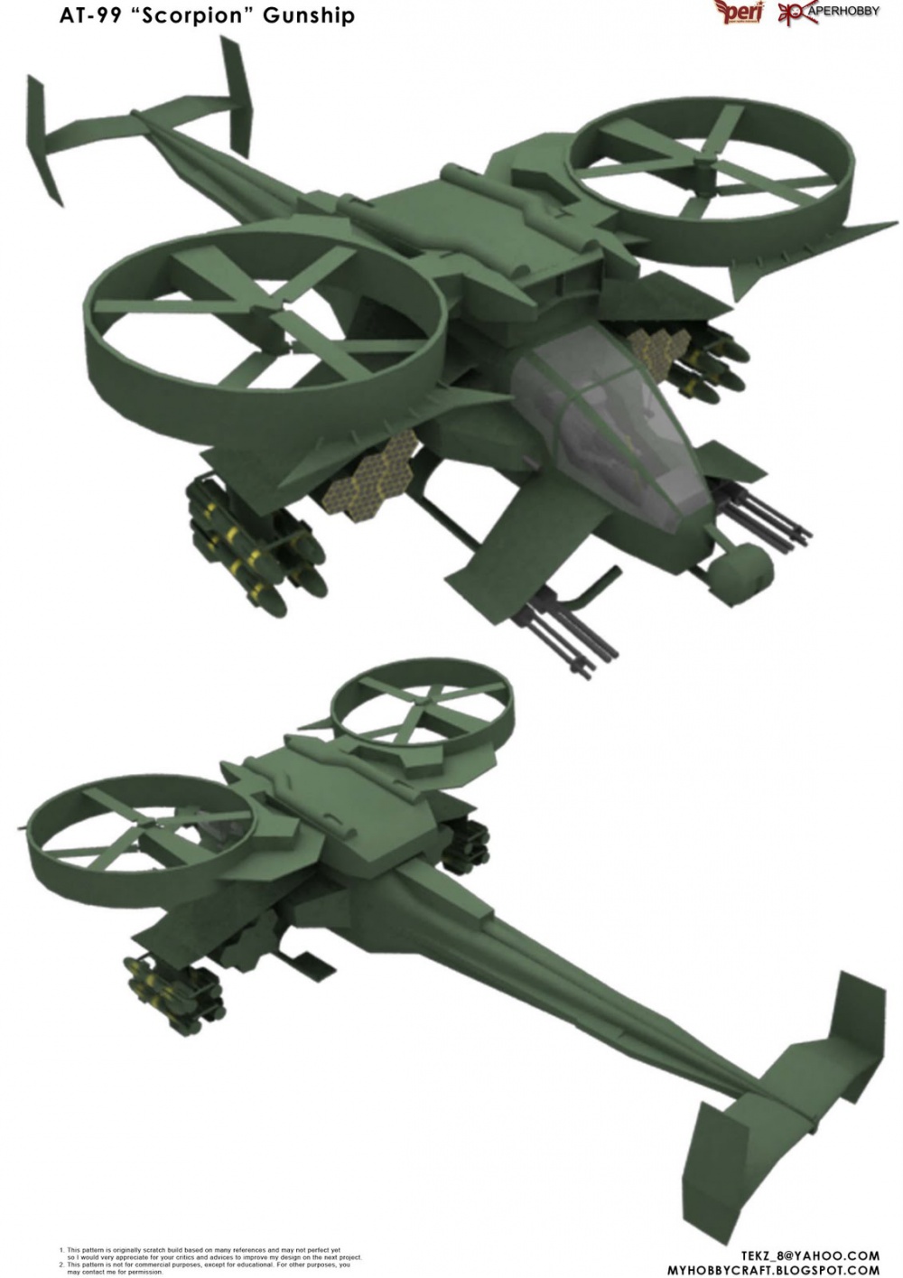 The AT-99 “Scorpion” Gunship -Avatar