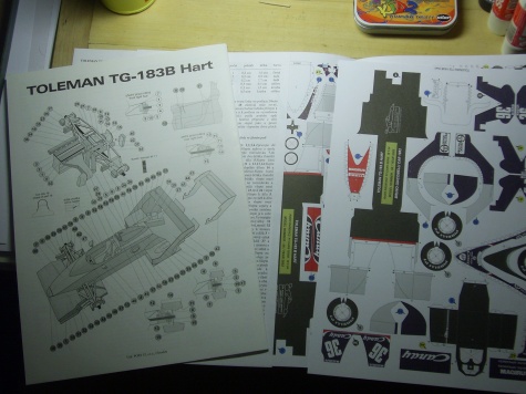 TOLEMAN TG 183B D.Warwick 1983 TOLEMAN TG 183B D.Warwick 1983