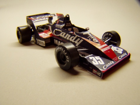 Toleman TG183B, 1983, D. Warwick Toleman TG183B, 1983, D. Warwick
